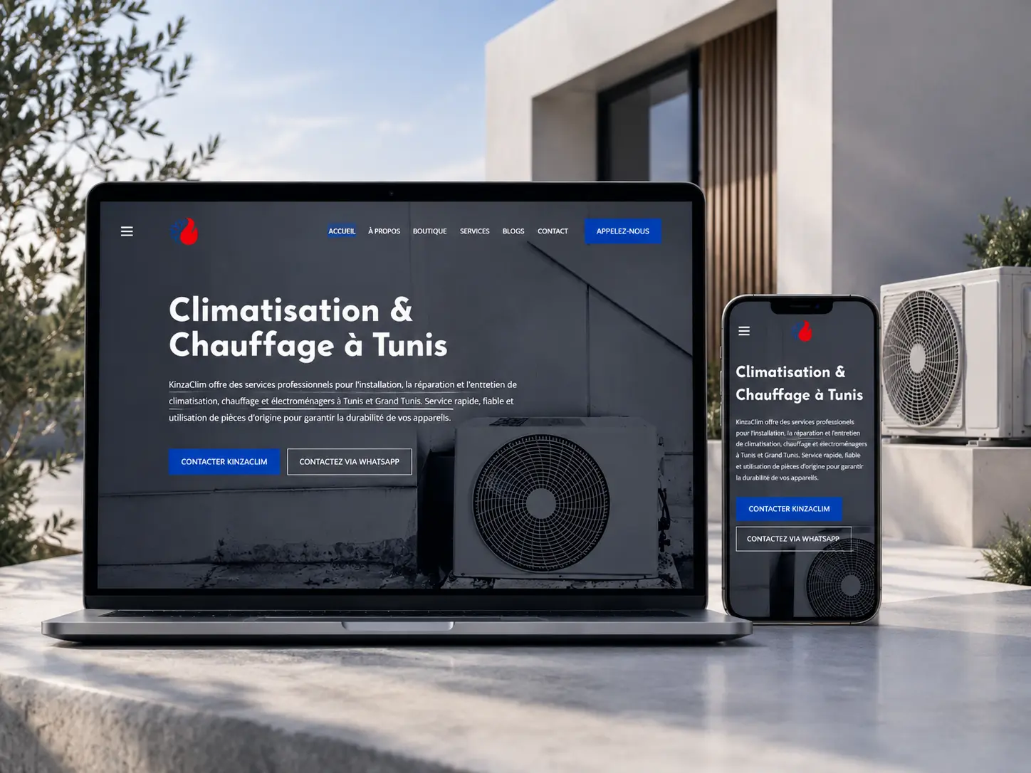 Climatisation et électroménager, du dépannage à la prise de contact